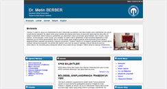 Desktop Screenshot of metinberber.com
